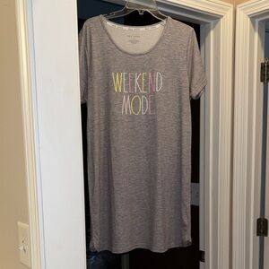 Rae Dunn super soft sleep shirt never worn Size XL super soft